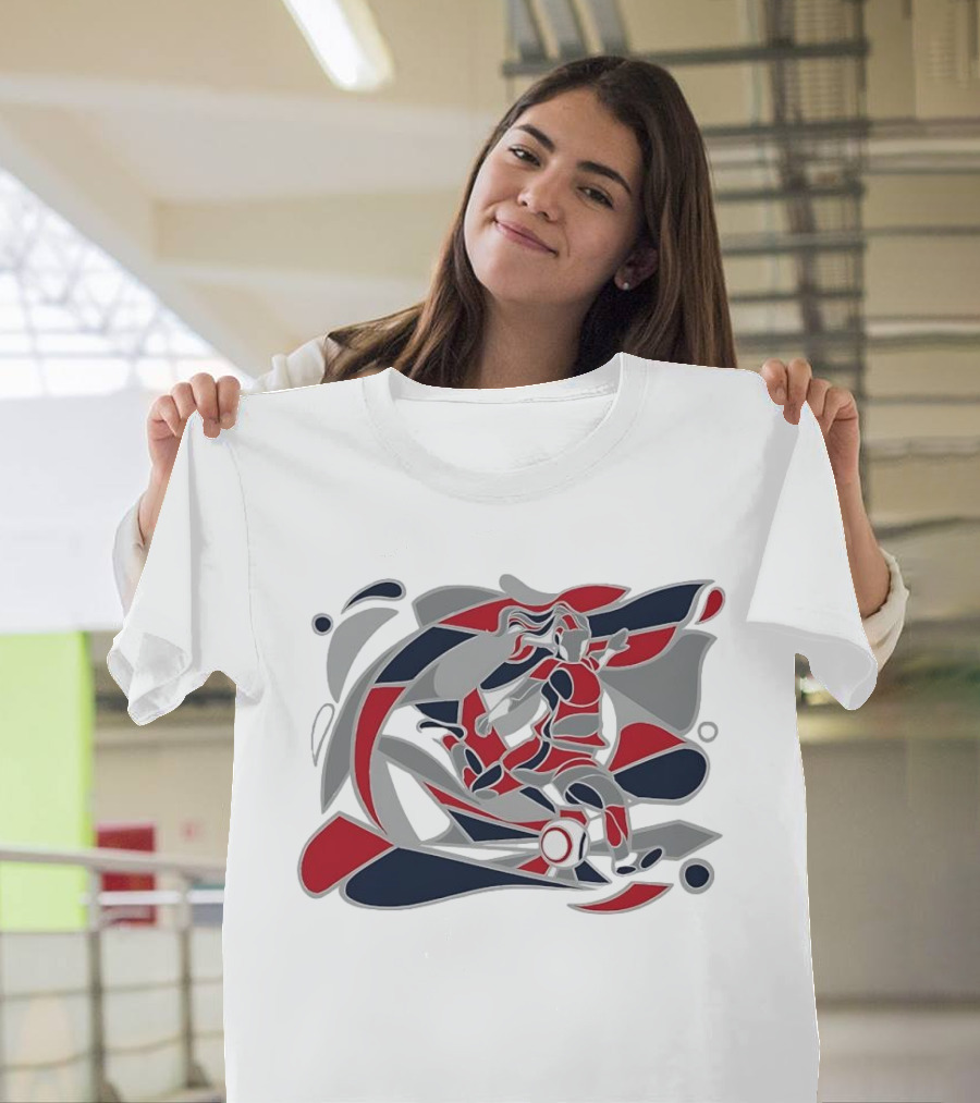 USWNT United States Soccer Mosaic T-Shirt