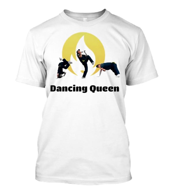 Australia Raygun Dancing Queen Breakdancing Moves T-Shirt