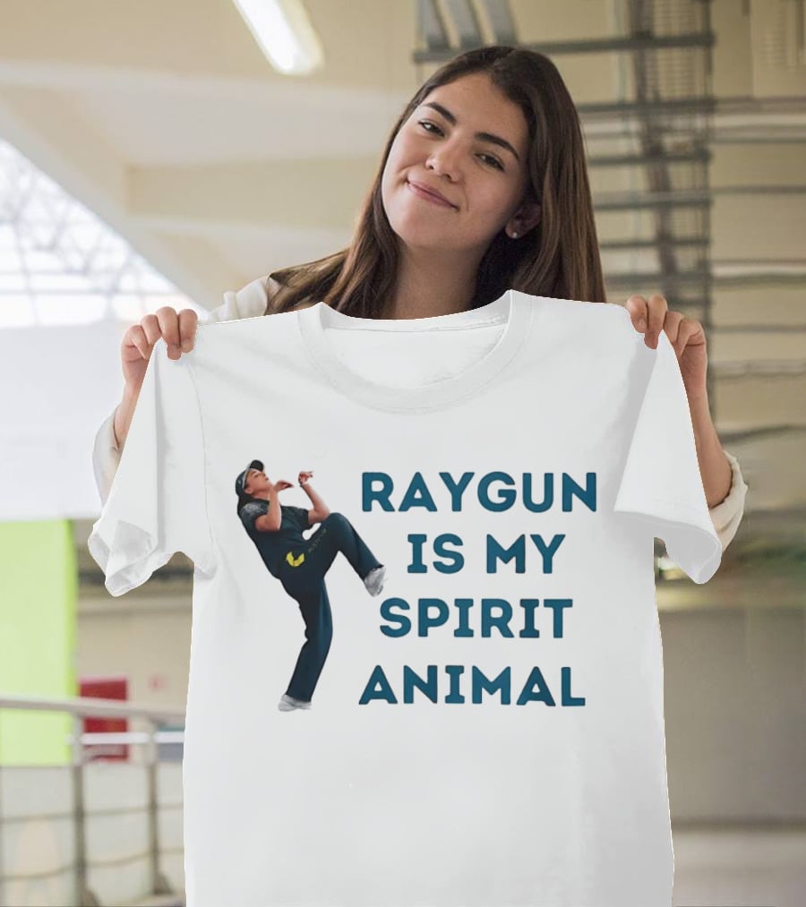 Raygun Is My Spirit Animal Breakdancing T-Shirt