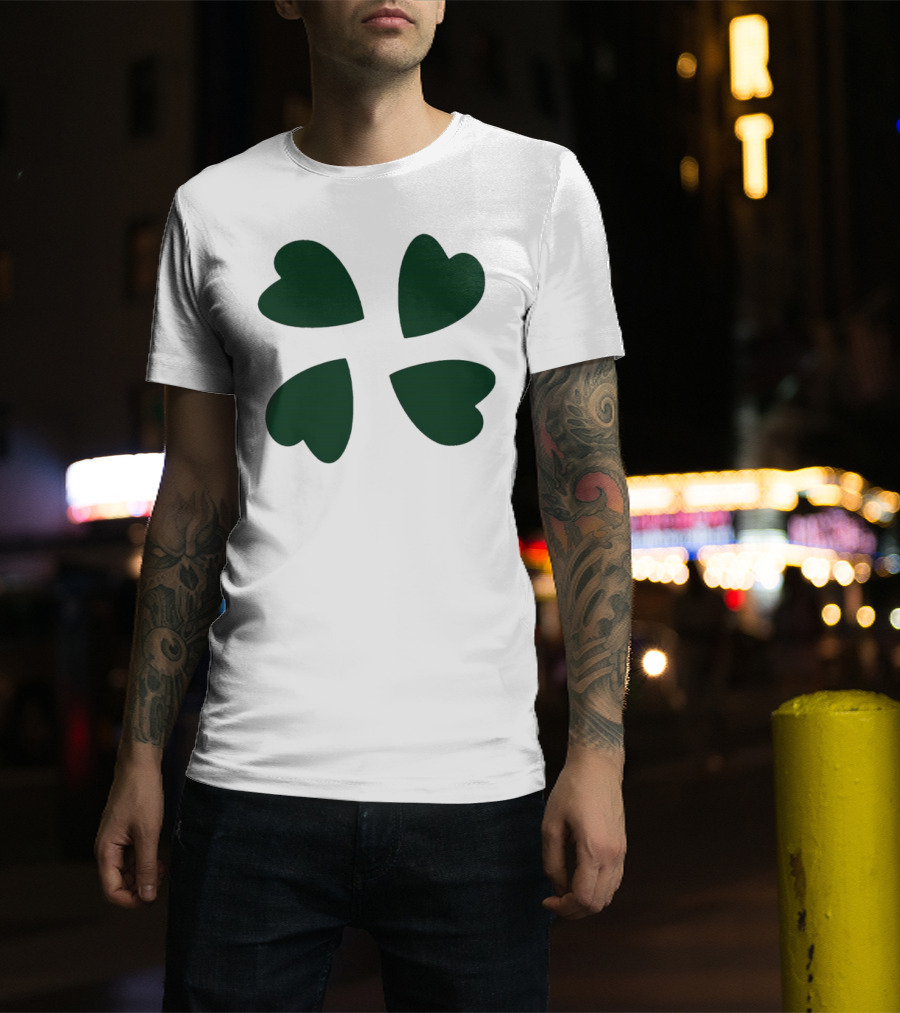4chan Clover Heart T-Shirt