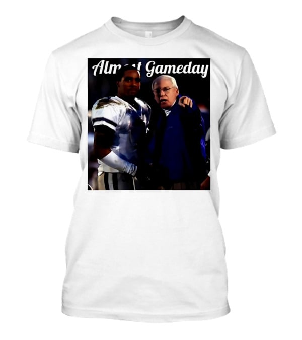Almost Gameday Bill Snyder Coach K-State Wildcats Player Interaction T-Shirt