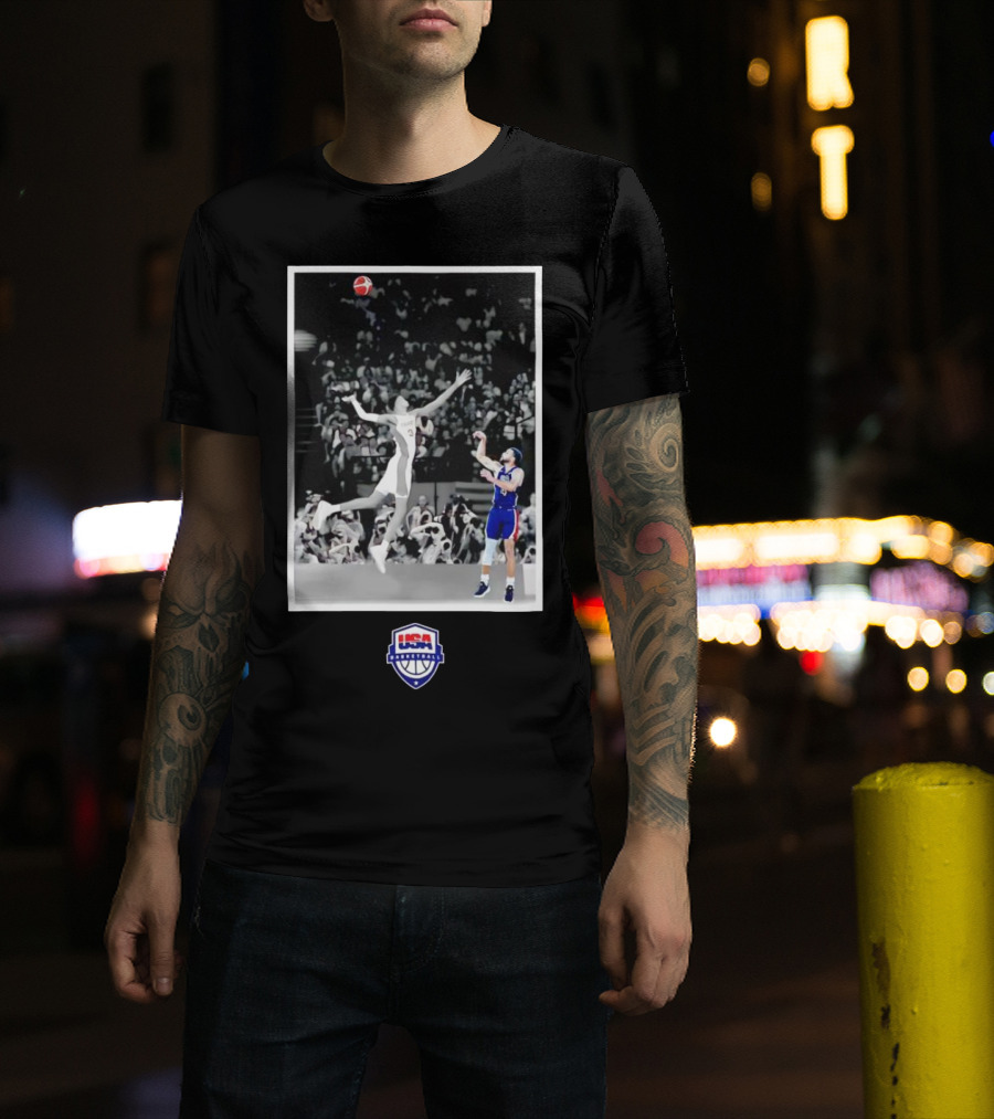 USA Basketball Stephen Curry Jump Shot Stadium Essentials T-Shirt