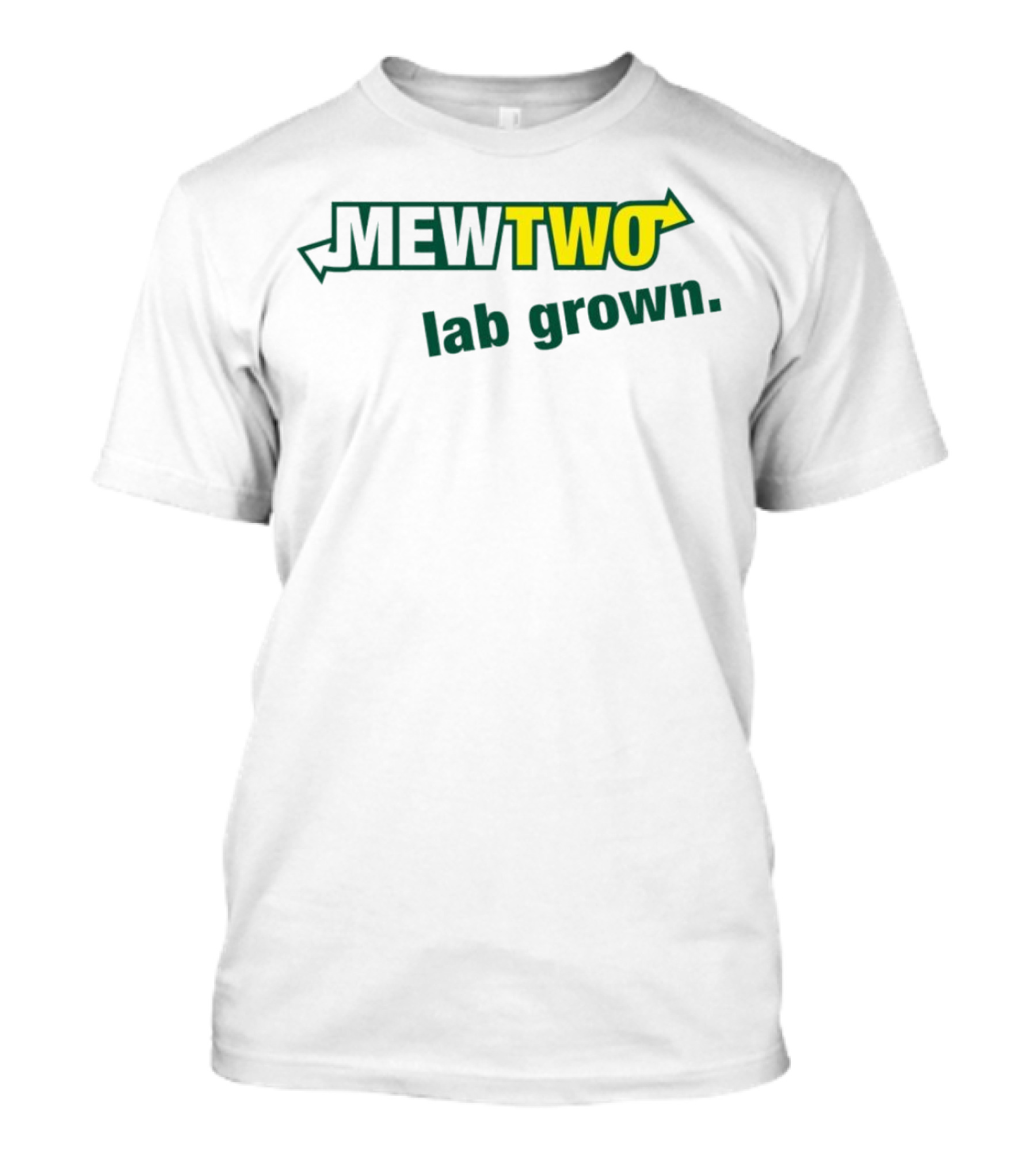 MEWTWO Lab Grown Arrows Text T-Shirt