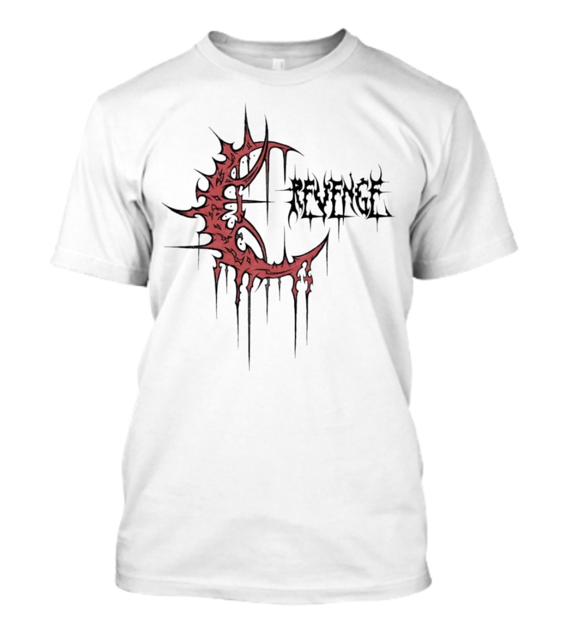 Revenge Crescent Dripping Blood T-Shirt