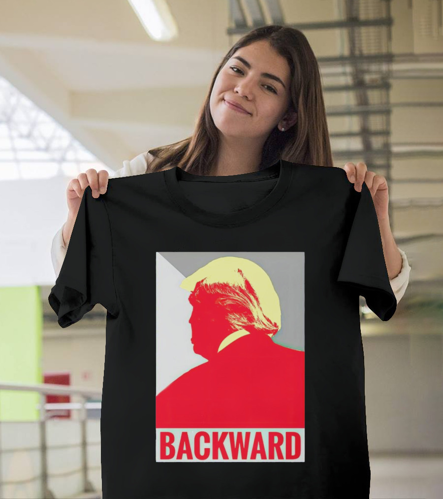 Donald Trump Backward Pop T-Shirt