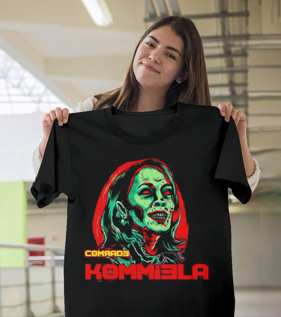 Comrade Kommiela Zombie Kamala Harris T-Shirt