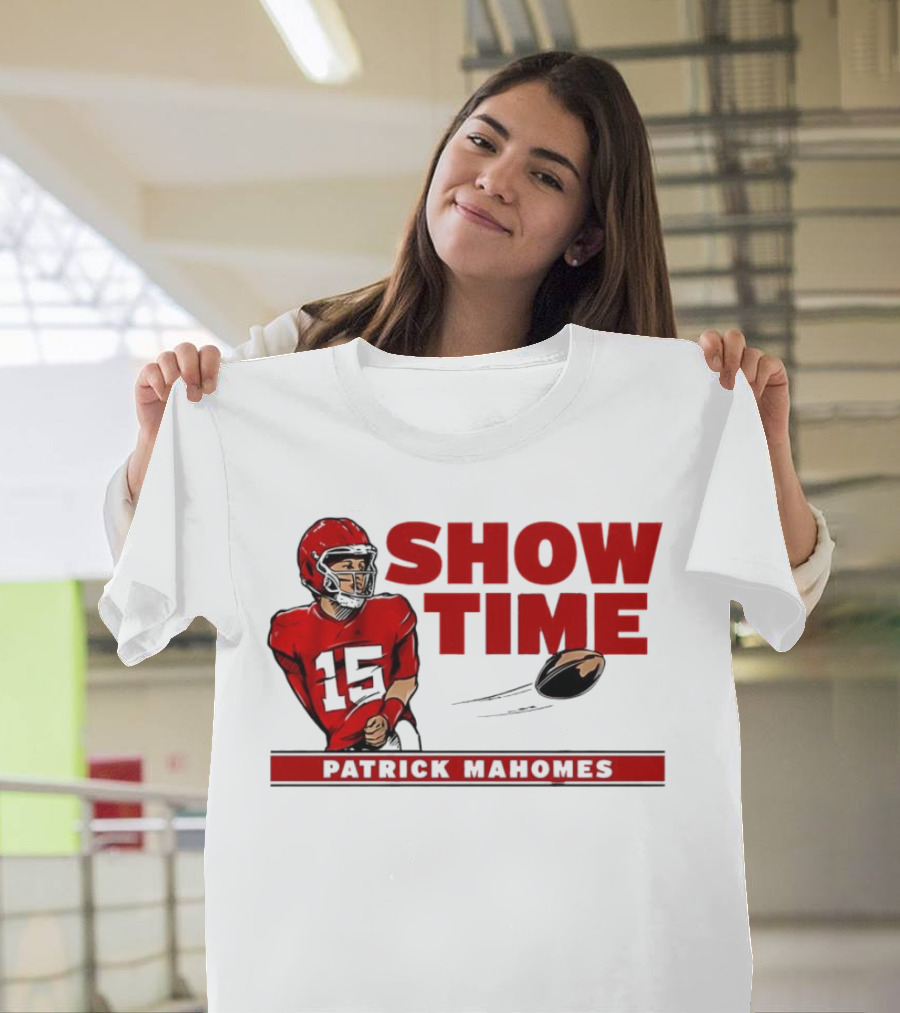 Patrick Mahomes Showtime Kansas City Chiefs Behind The Back T-Shirt