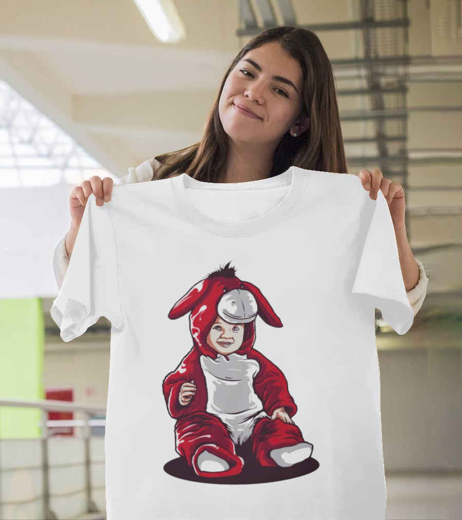 Baby Wear Horse Clothes In Red Costume T-Shirt