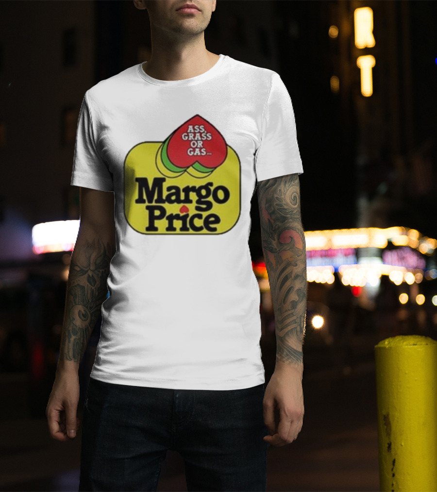 Margo Price Ass Grass Or Gas Playing Cards T-Shirt