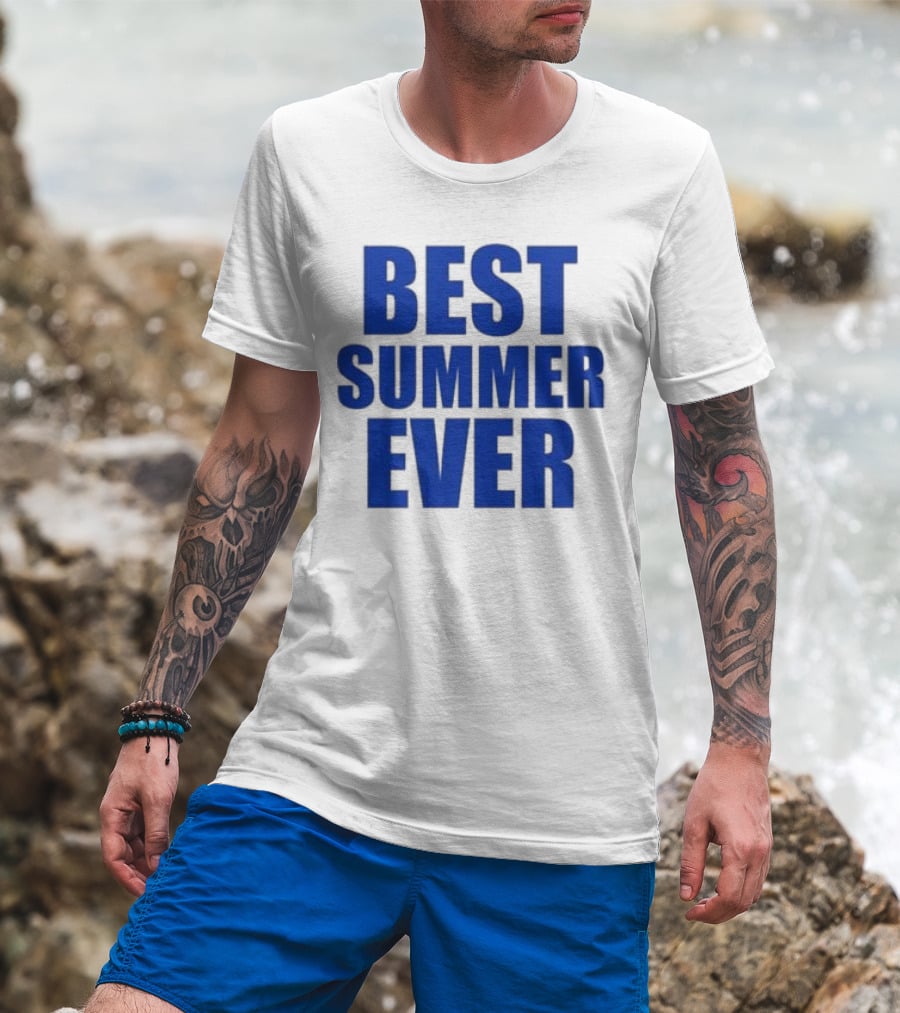 Best Summer Ever Natalie King Wearing Best Summer T-Shirt