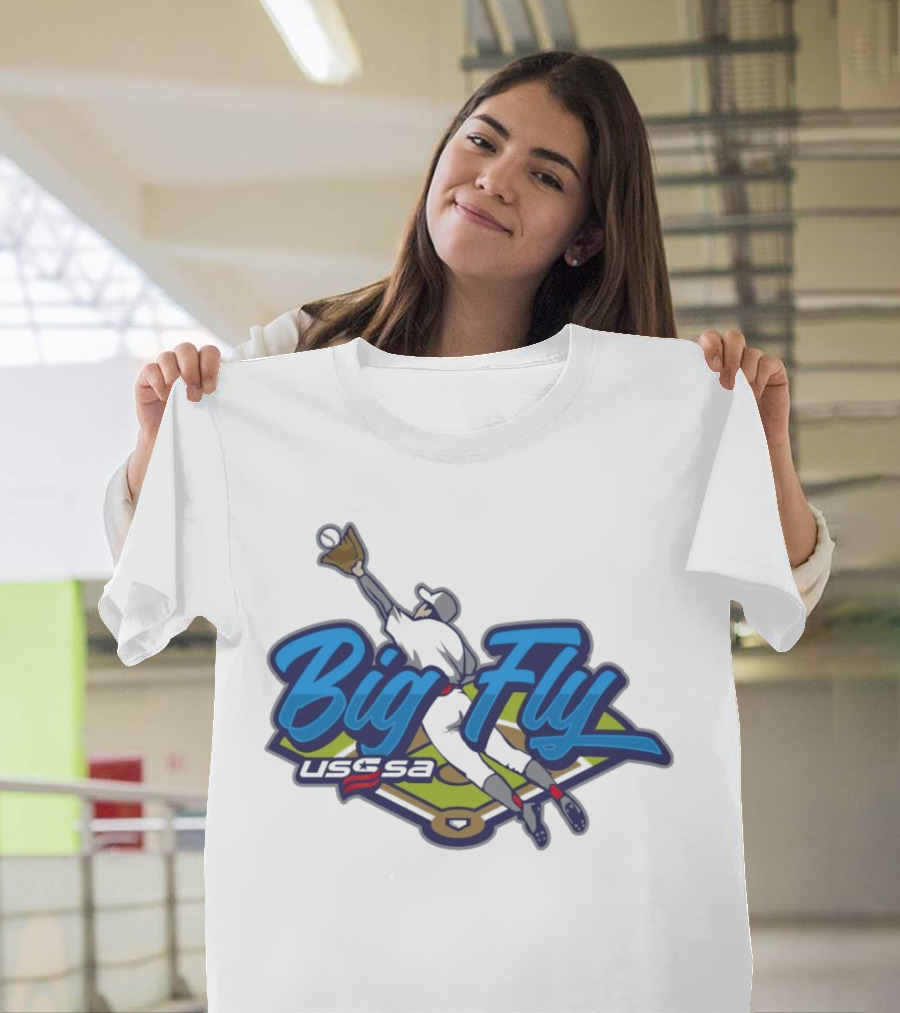 USSSA Mississippi Baseball Big Fly T-Shirt
