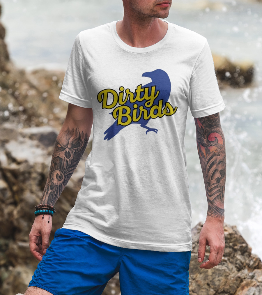 Dirty Birds Blue T-Shirt