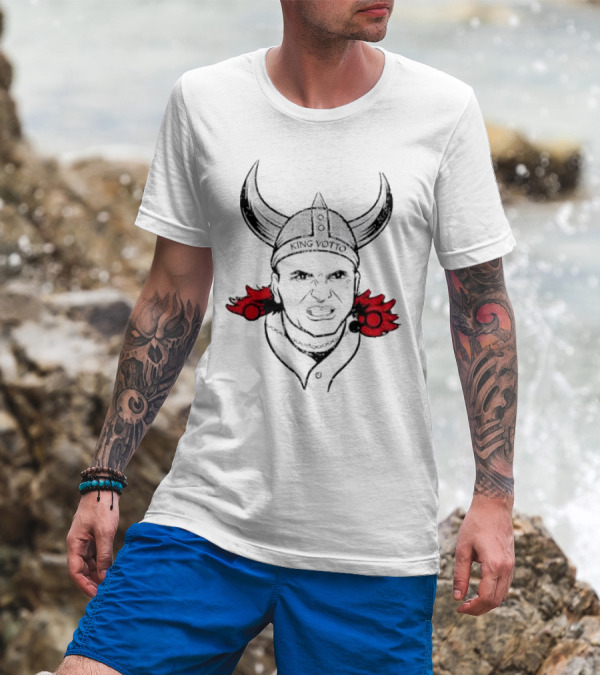 Cincinnati Reds King Votto Viking Warrior T-Shirt