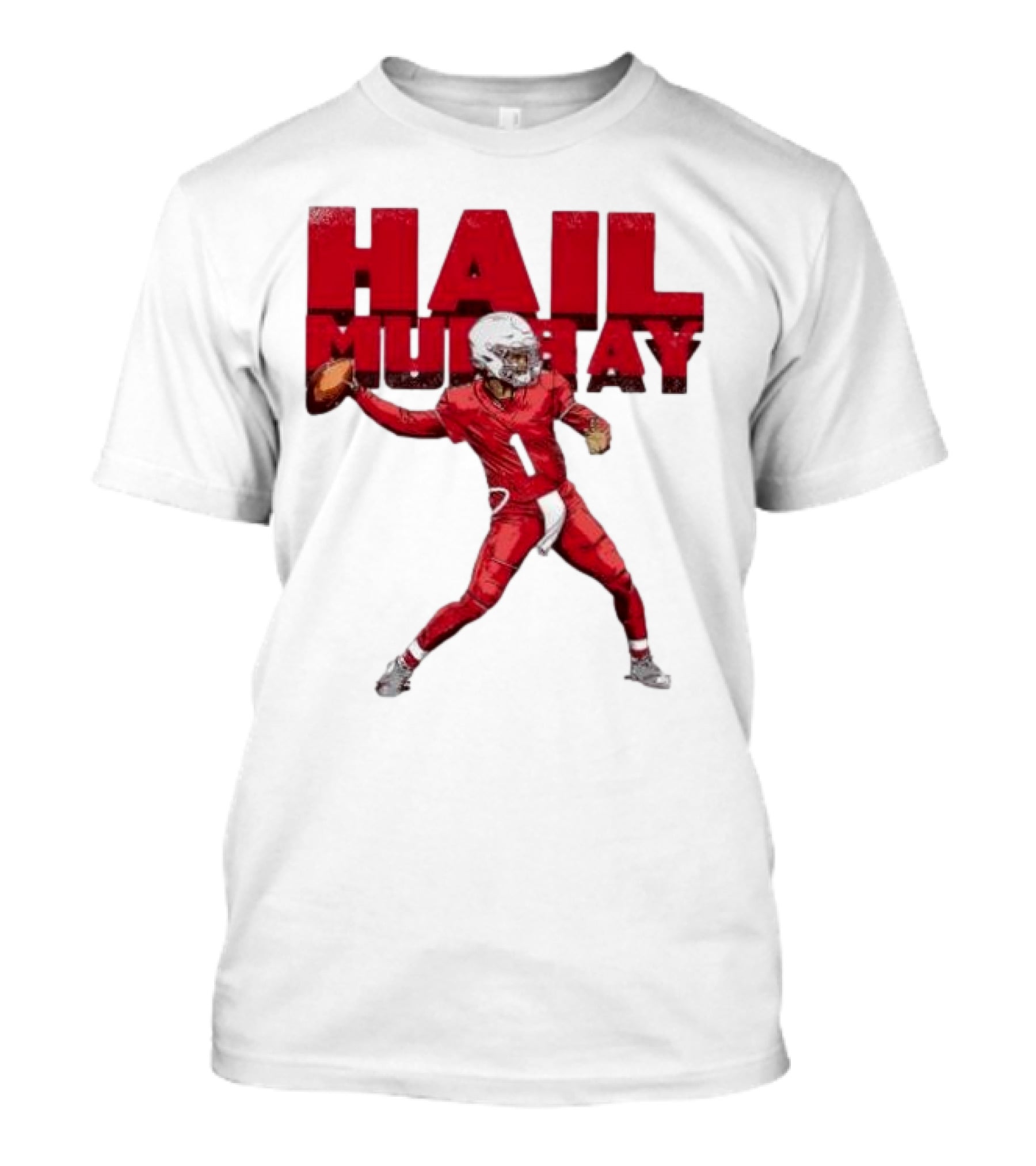 Arizona Cardinals Kyler Murray Hail Murray Football Play T-Shirt