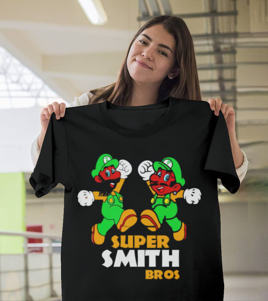 Super Smith Bros Mario Luigi T-Shirt