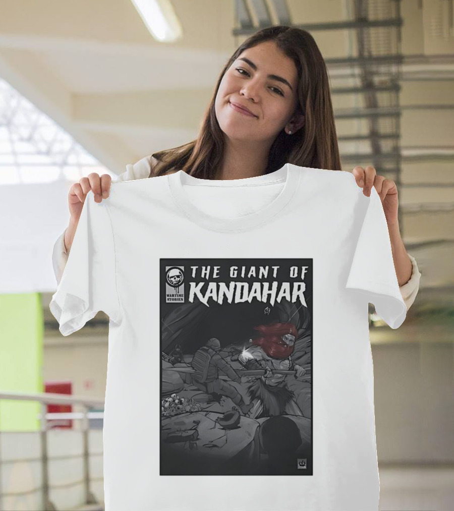 The Giant of Kandahar Wartime Stories Comic Cover T-Shirt