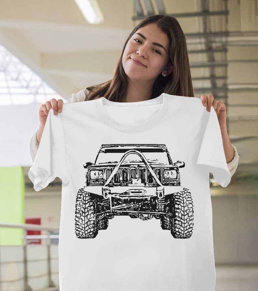 Cherokee XJ 2nd Gen Off Road Rally Dakar Jeep Adventure T-Shirt