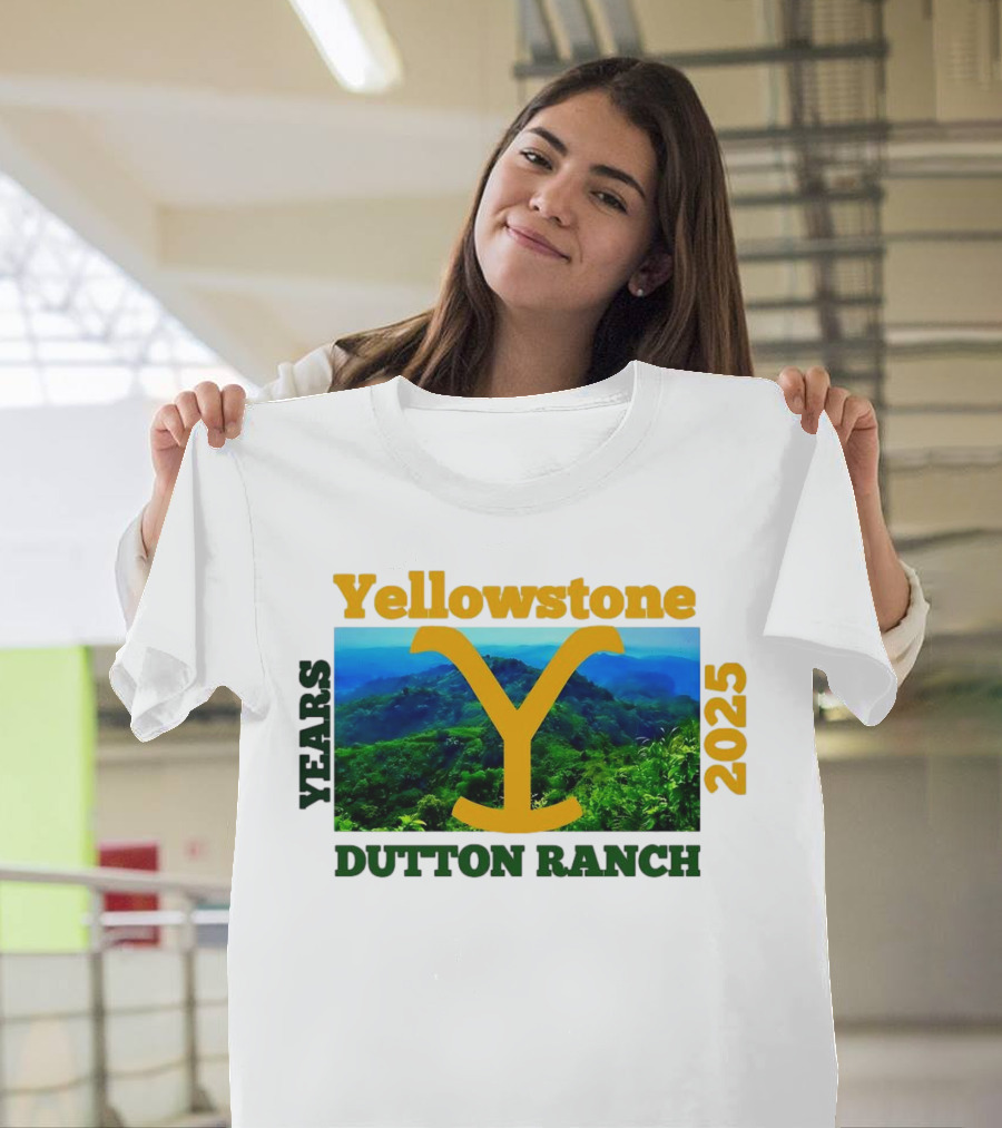 Yellowstone Y Years 2025 Dutton Ranch T-Shirt