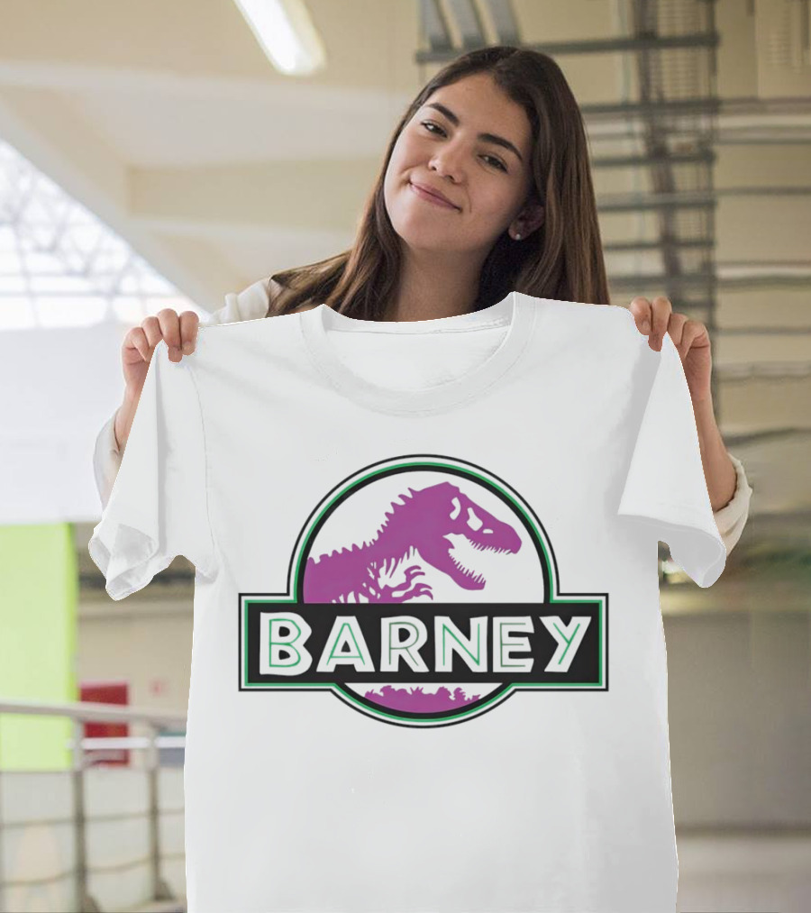 Barney Dinosaur Jurassic Dinosaur T-Shirt