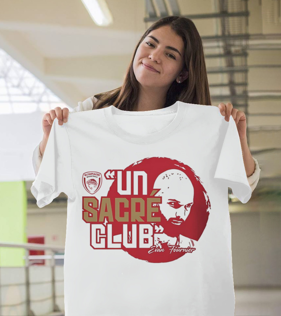 Olympique Asnières Un Sacré Club Evan Fournier T-Shirt