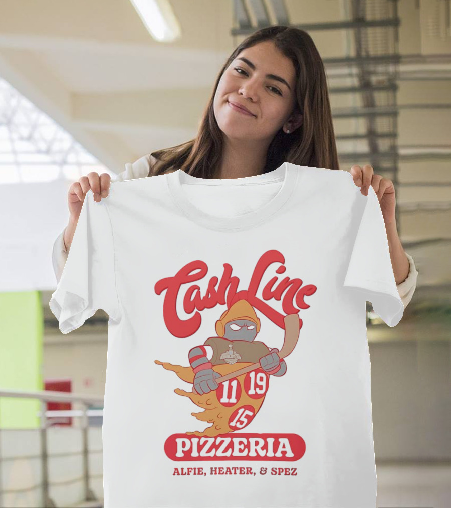 Cash Line Pizzeria Alfie Heater Spez Ottawa Senators T-Shirt