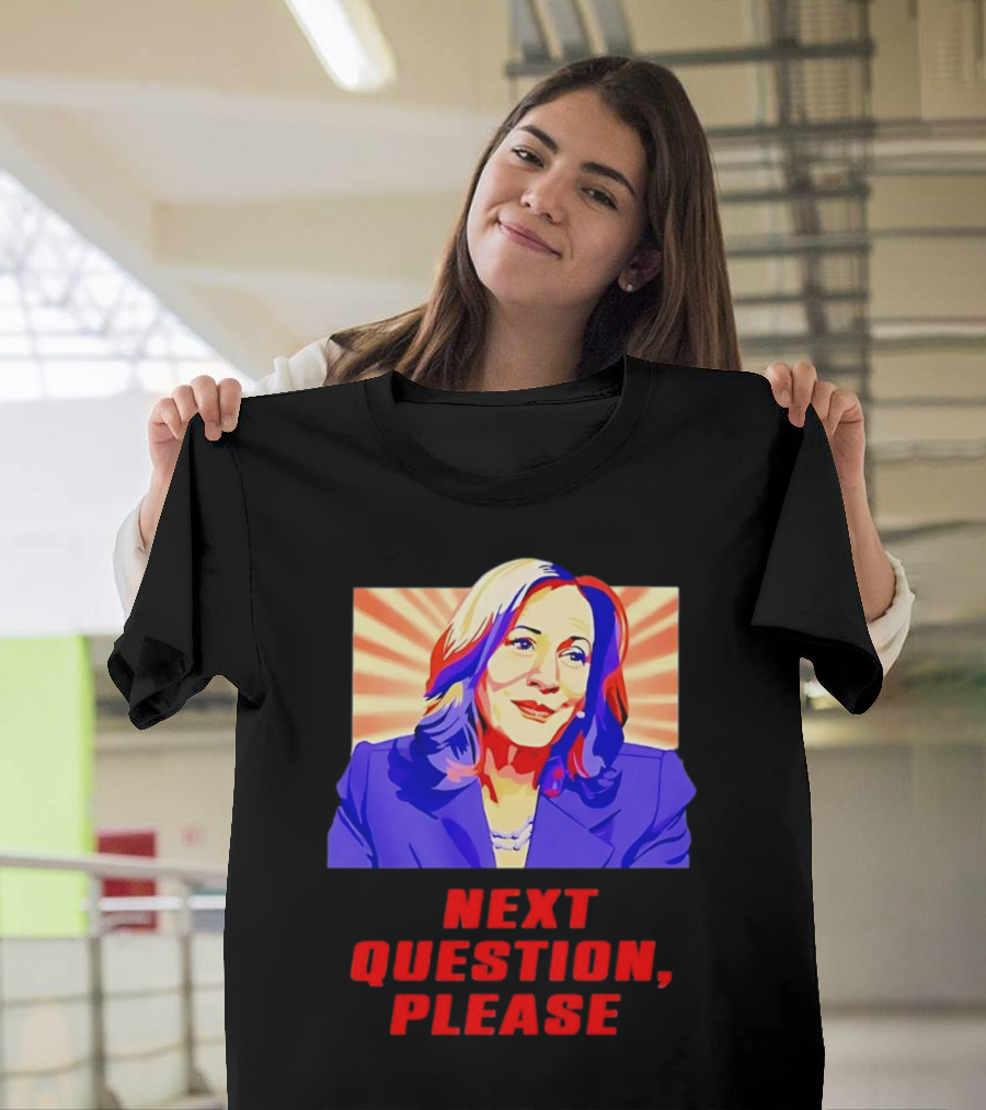 Harris Next Question Please Retro Pop T-Shirt