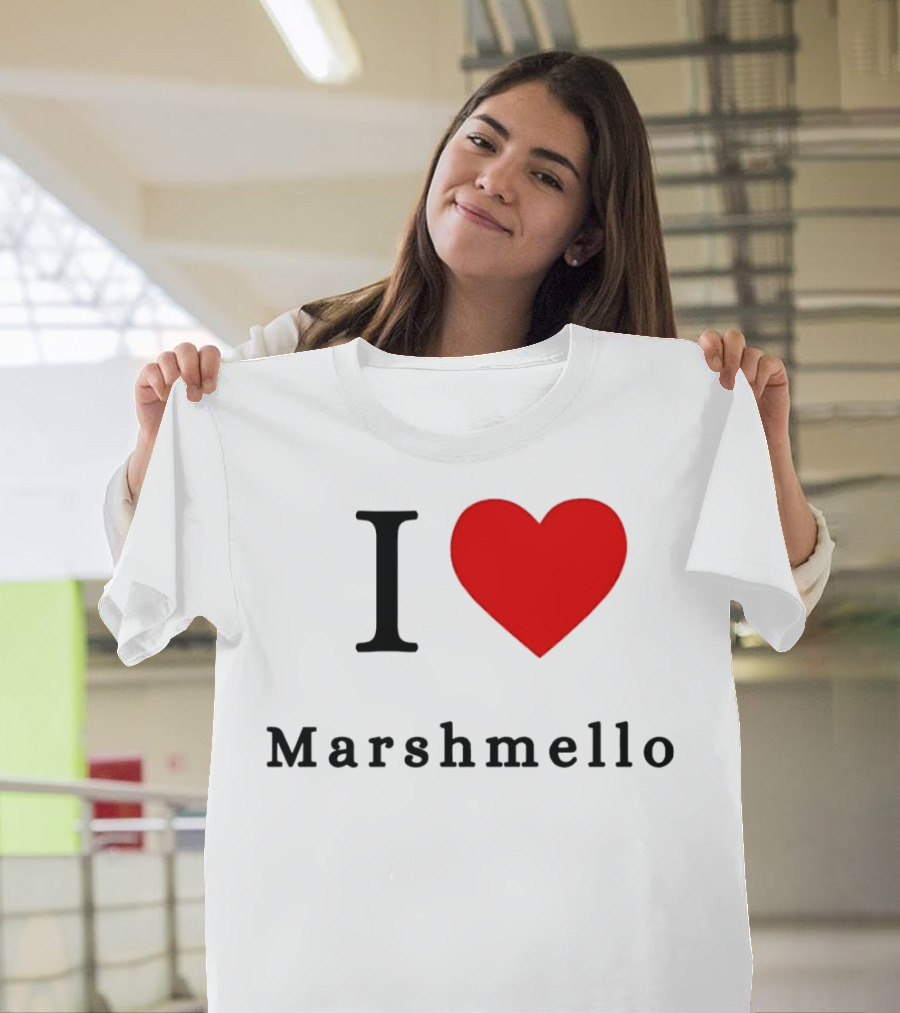 I ❤️ Marshmello T-Shirt