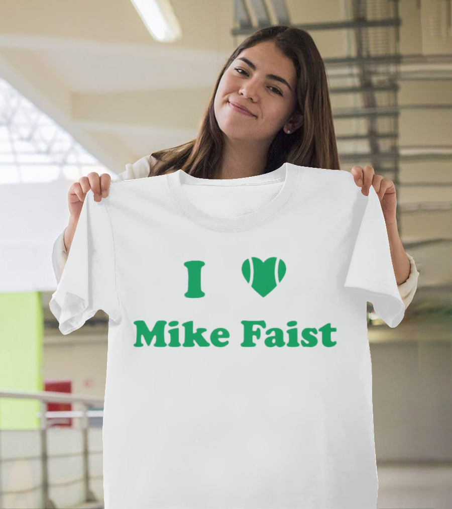 I Love Mike Faist Tennis Fan T-Shirt