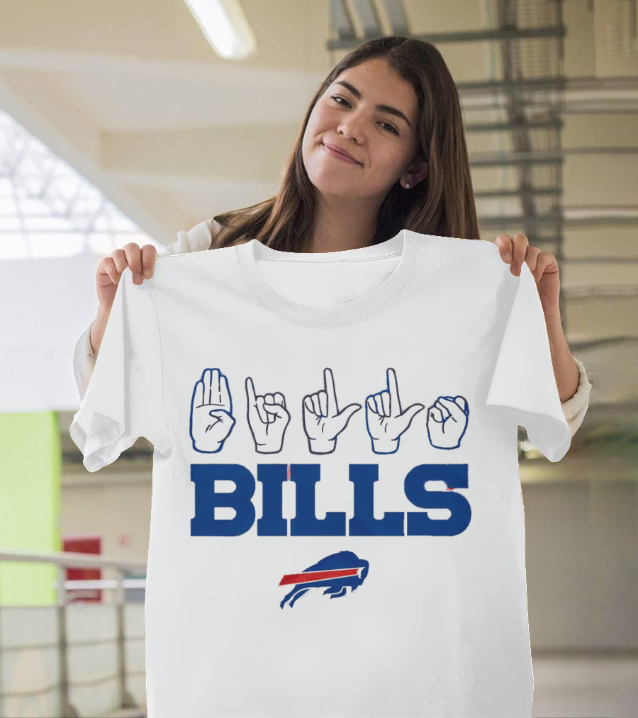 Love Bills ASL Buffalo Bills T-Shirt