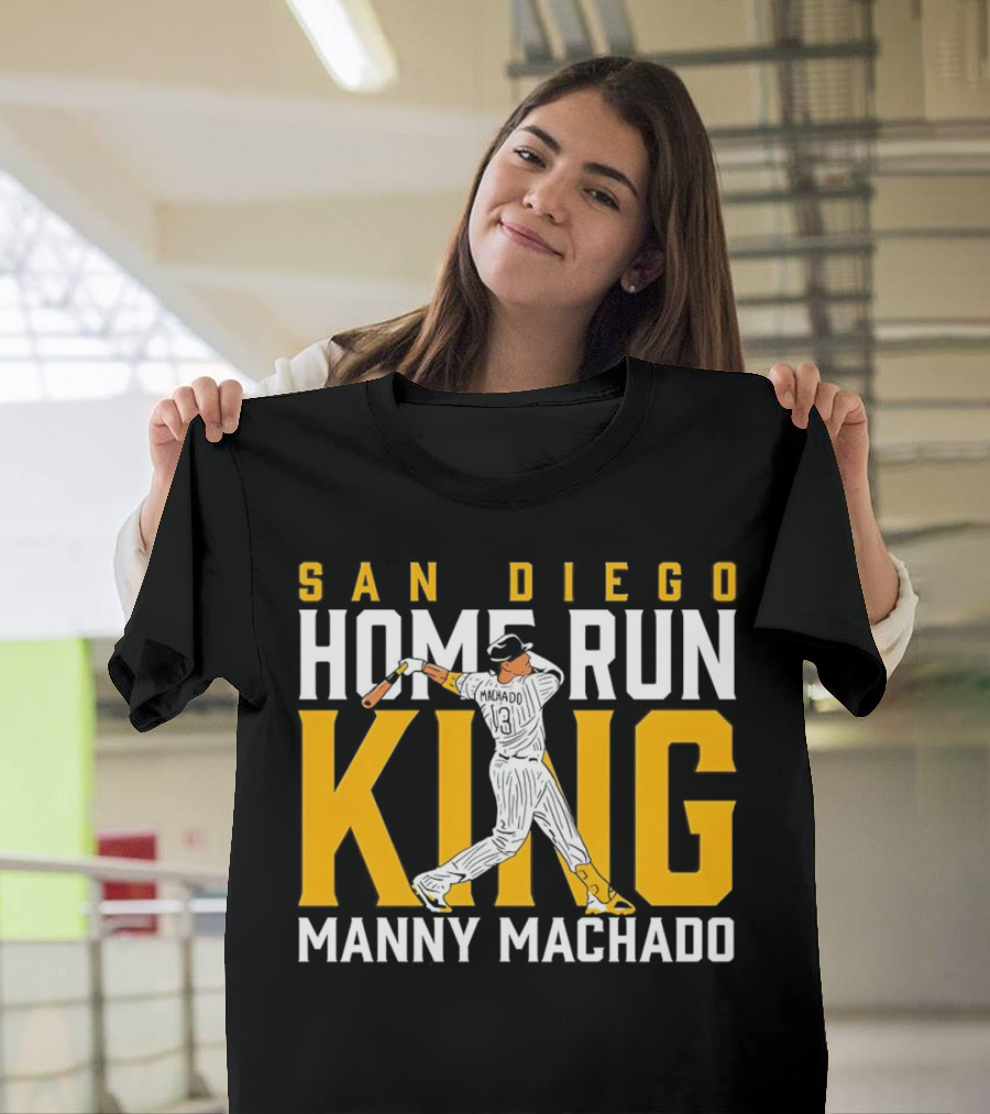 Manny Machado San Diego Home Run King Baseball Legend T-Shirt