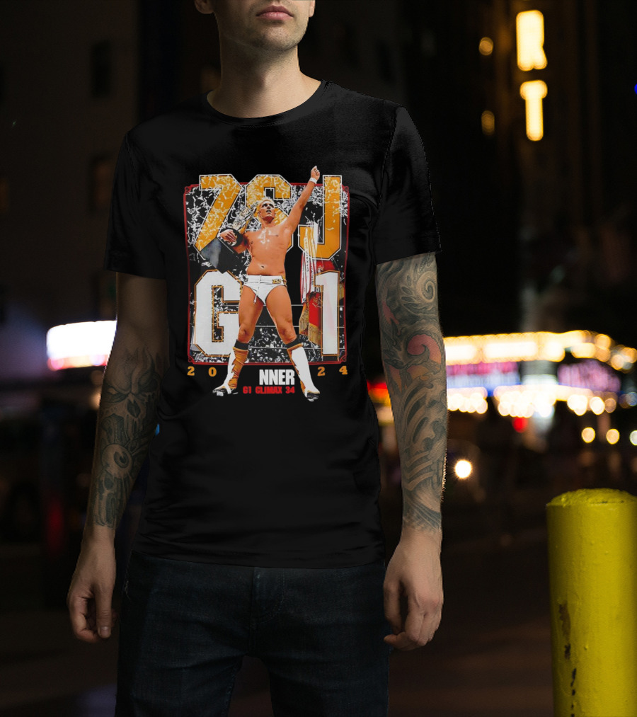Zack Sabre Jr G1 Climax 2024 Winner G1 Climax 34 T-Shirt