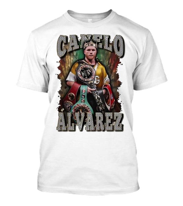 Canelo Alvarez Champion Boxing Titles Crown T-Shirt