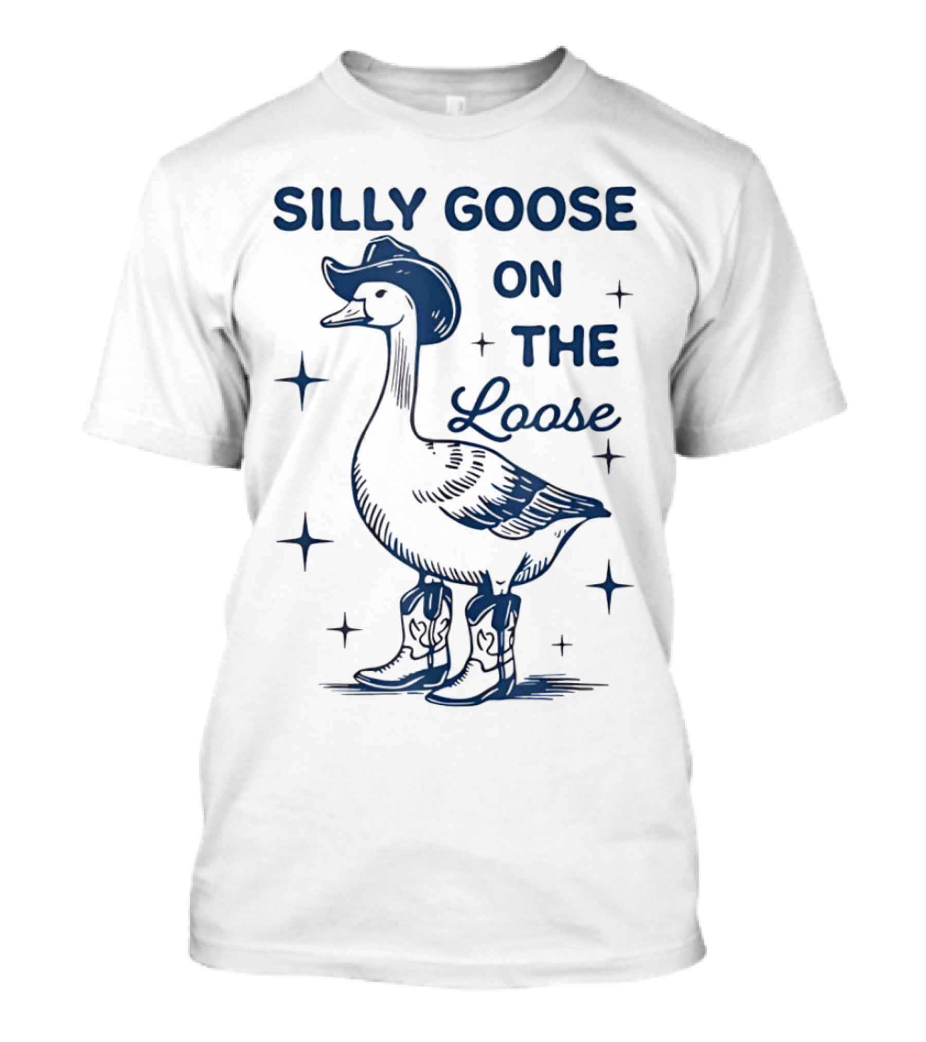 Silly Goose On The Loose Cowboy T-Shirt