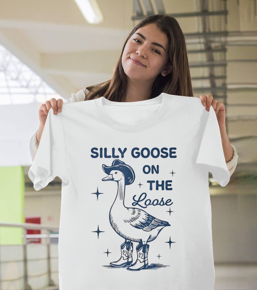 Silly Goose on the Loose Cowboy T-Shirt