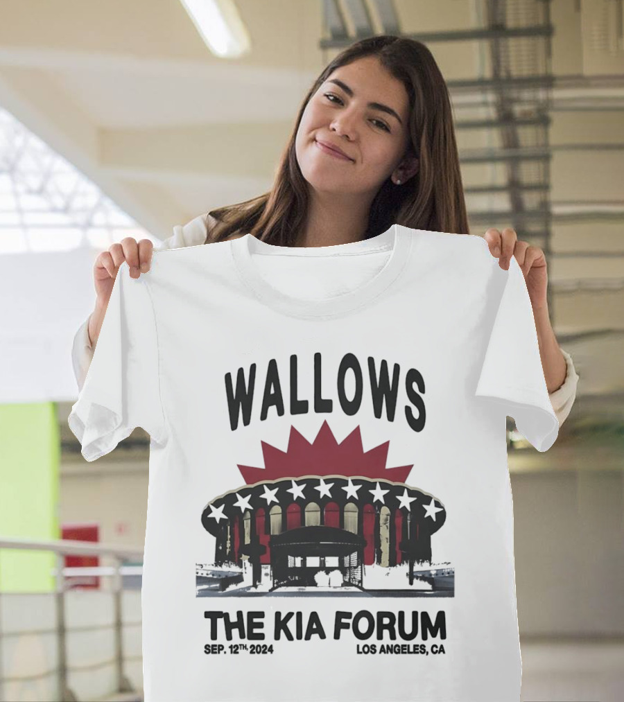 Wallows The Kia Forum Los Angeles Sep. 12th T-Shirt