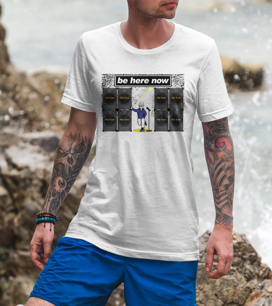Be Here Now Dub Lodi Speaker Wall Band T-Shirt