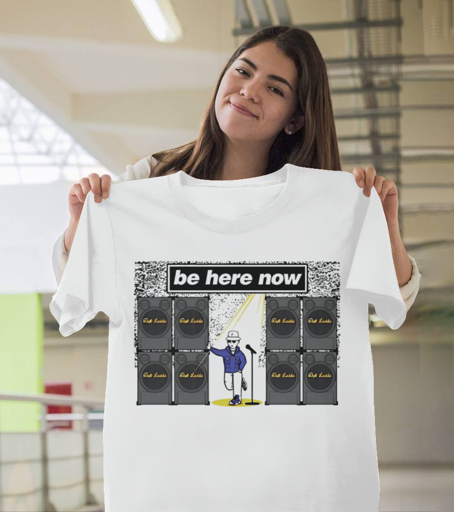 Be Here Now Dub Lodi Speaker Wall Band T-Shirt