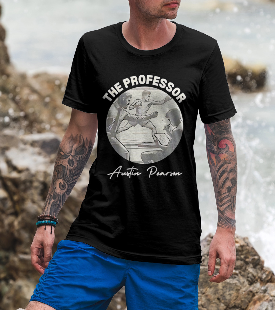 The Professor Austin Pearson Boxing Sketch T-Shirt