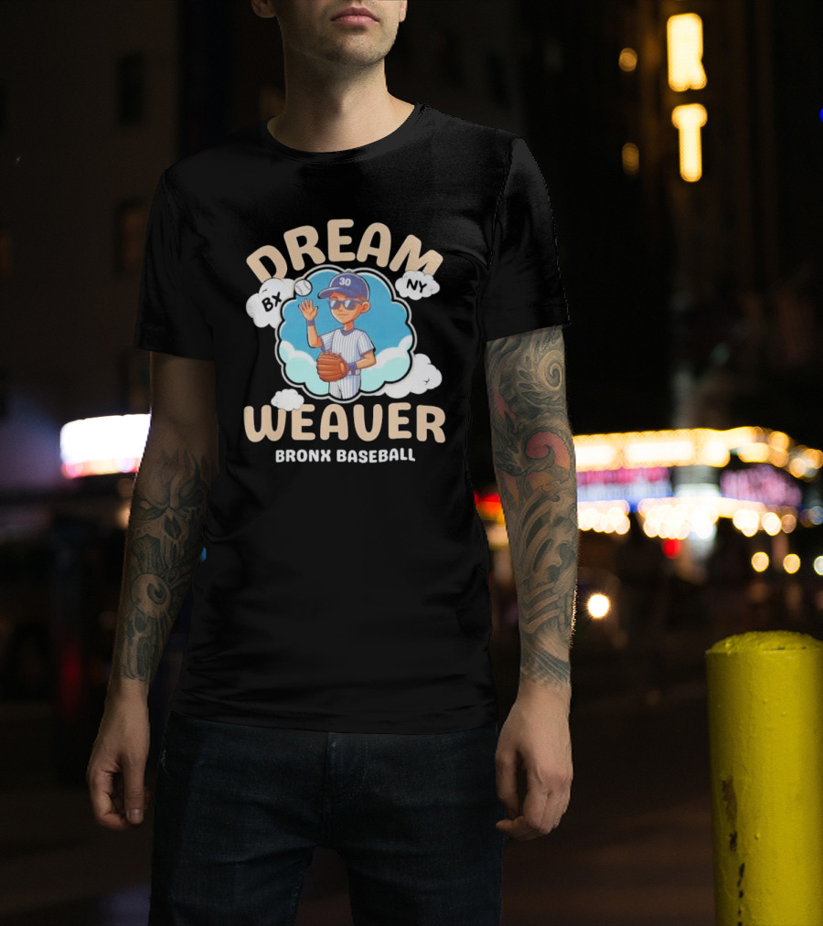 Dream Weaver BX NY Bronx Baseball T-Shirt