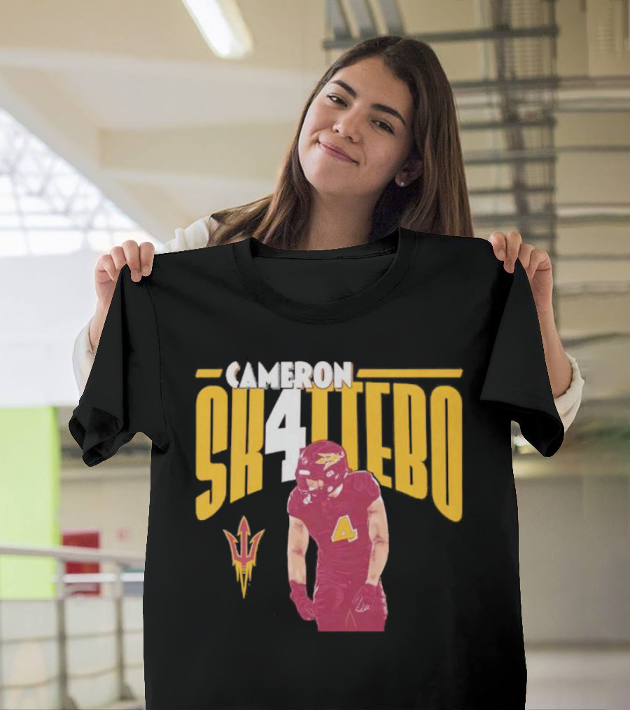 Cameron Skattebo Sk4ttebo Arizona State Sun Devils Football T-Shirt