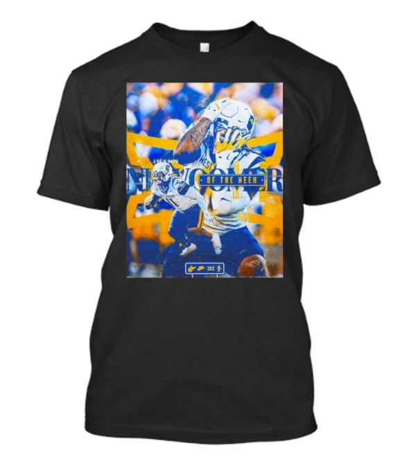 West Virginia Mountaineers TJ Jackson Player Of The Week T-Shirt