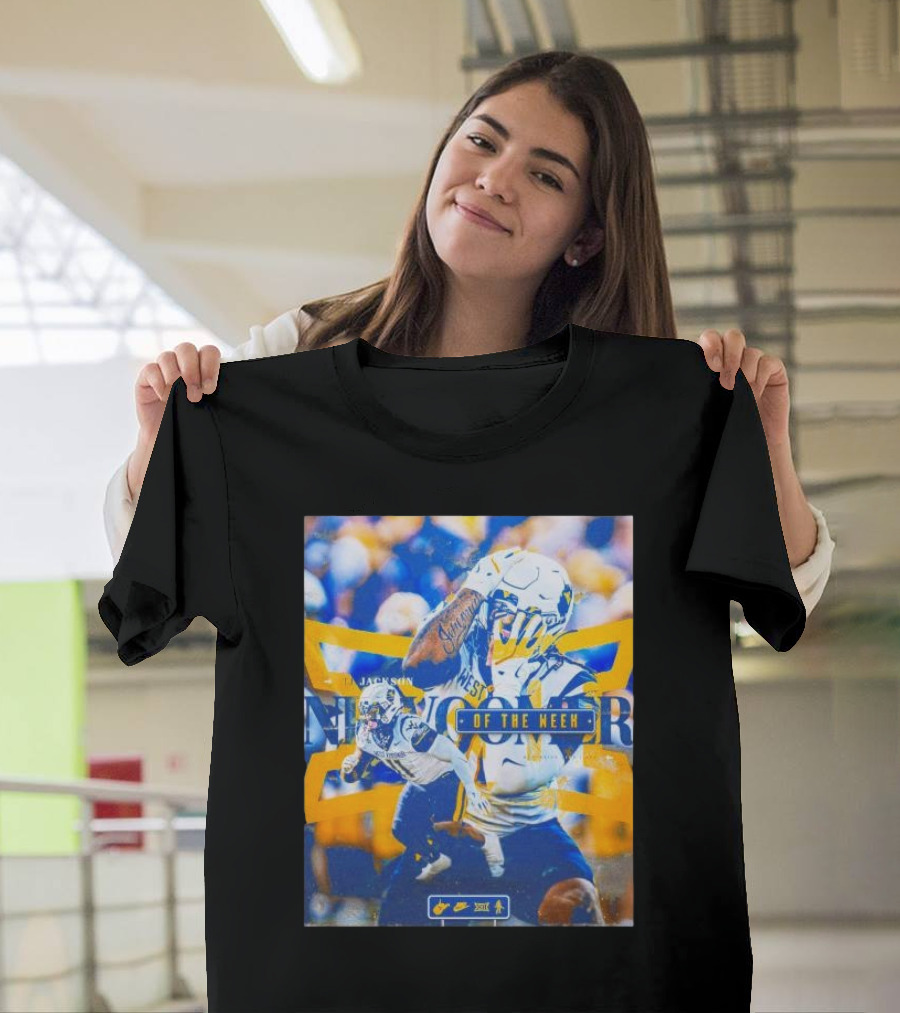 West Virginia Mountaineers TJ Jackson Player Of The Week T-Shirt