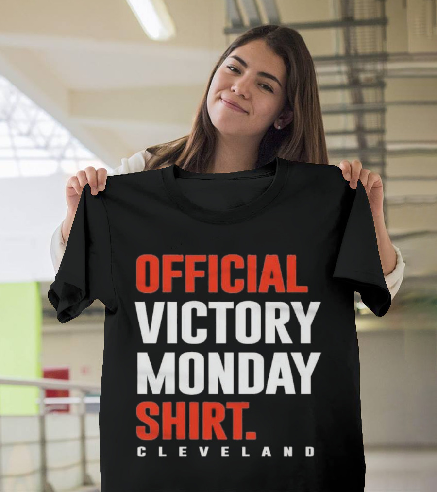 Cleveland Official Victory Monday T-Shirt