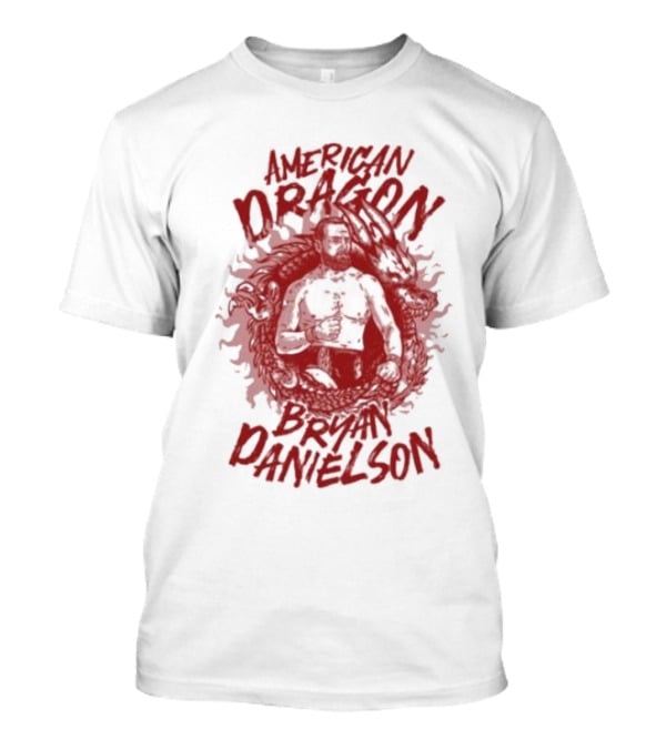 American Dragon Bryan Danielson Fiery Red Power T-Shirt