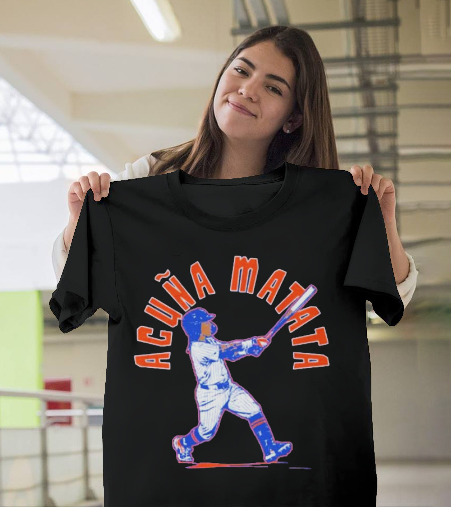 Acuna Matata Baseball Swing New York Mets T-Shirt
