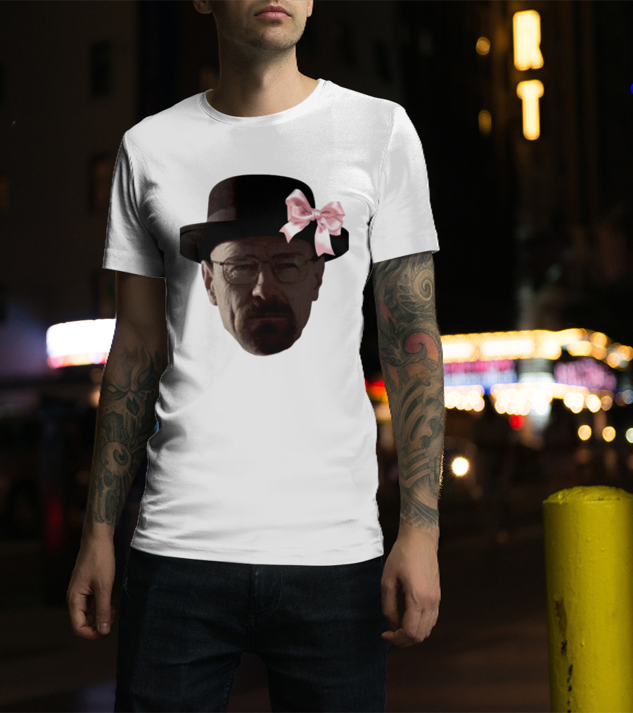 Pink Bow Walter White Heisenberg Breaking Bad T-Shirt