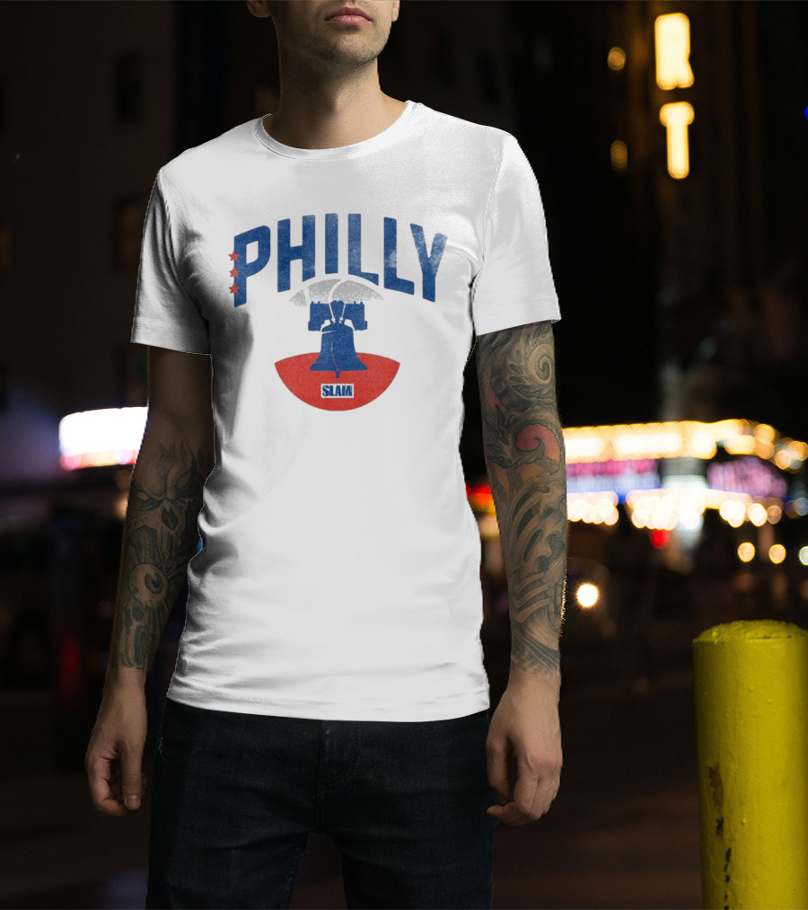 Philly Liberty Bell Slam Stars T-Shirt