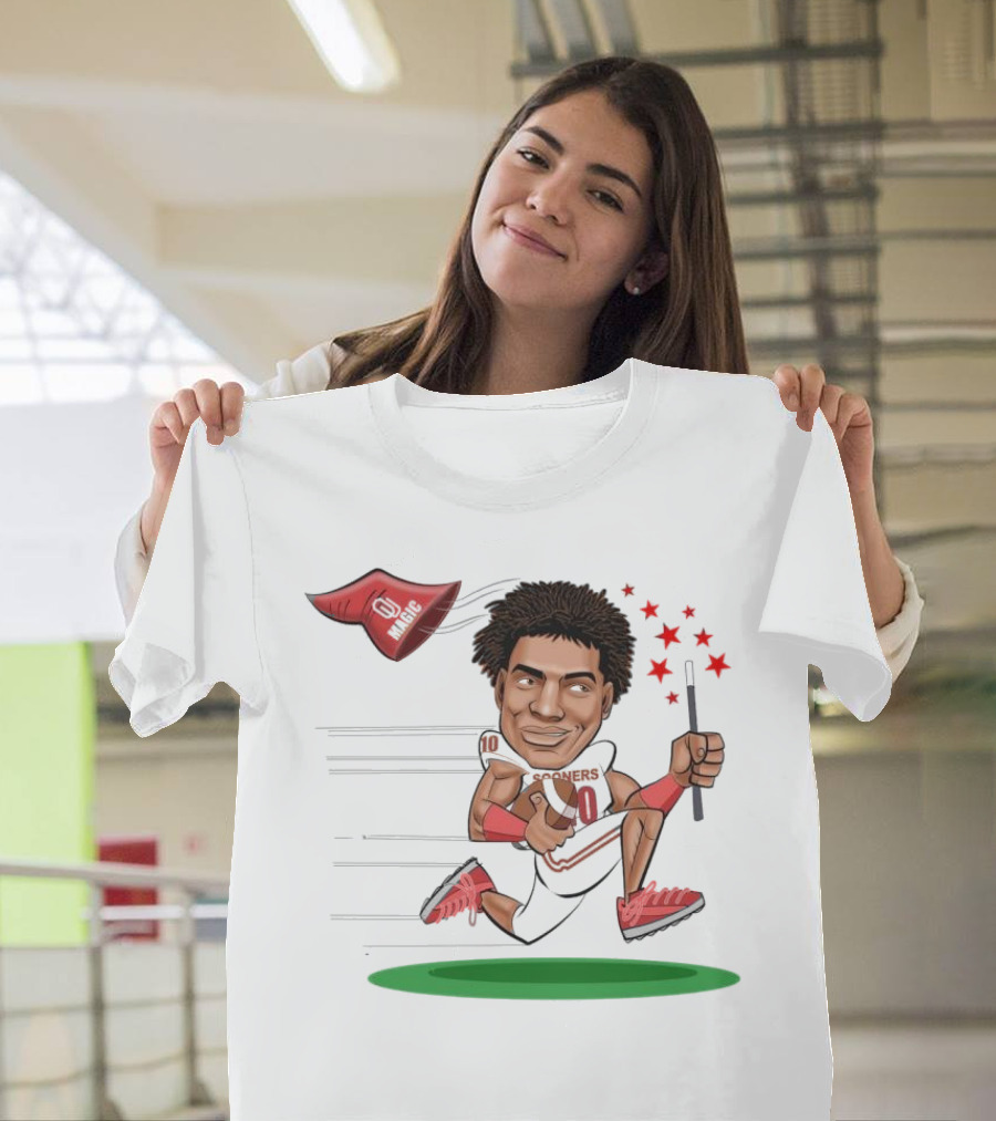 Oklahoma Sooners Kip Lewis Magic To The Rescue T-Shirt