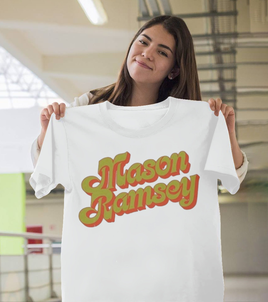 Mason Ramsey Vibrant Script Raglan T-Shirt