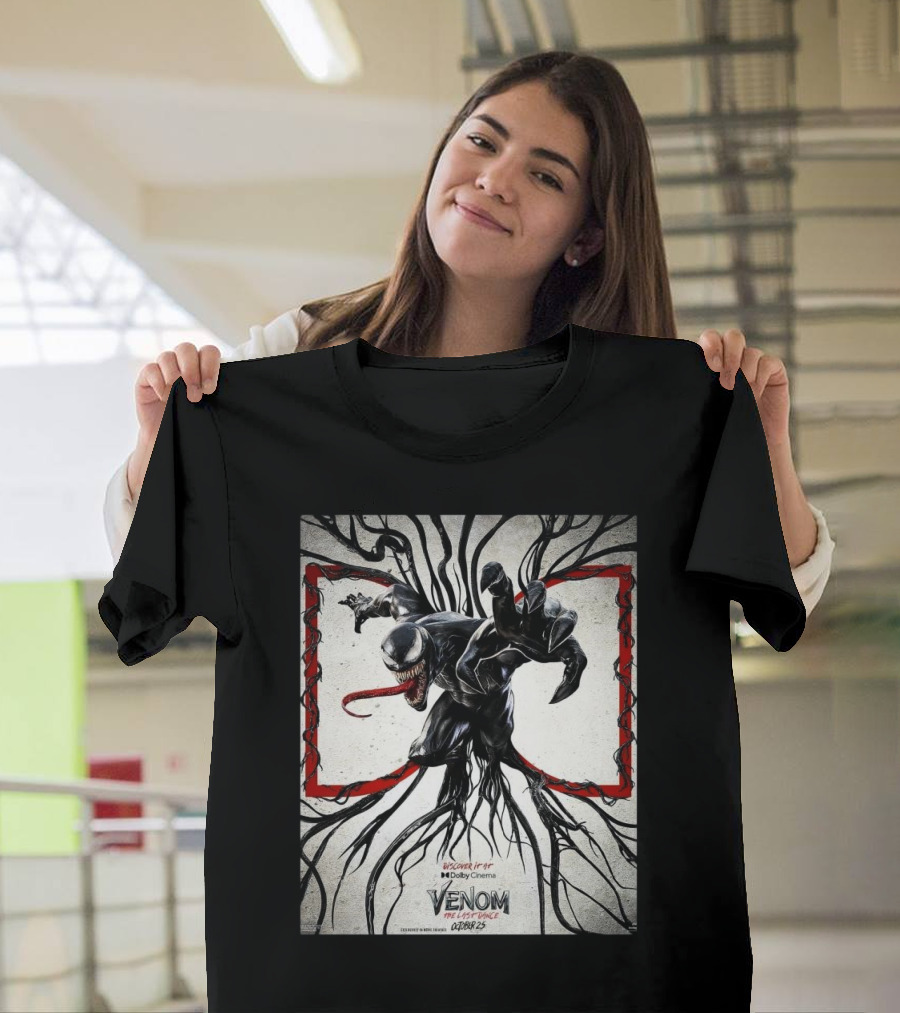 Discover It At Dolby Cinema Venom The Last Dance In Theaters October 25 T-Shirt